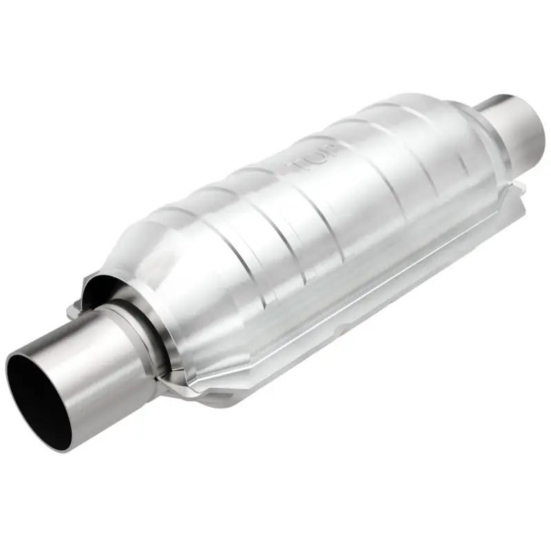 Trending MagnaFlow Catalytic Converter 2 in Inlet 2 in Outlet 11 in Length SS