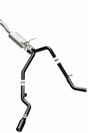 Buy Today MagnaFlow SYS Cat-Back 3.5in Black Dual Split Rear Tips 14-15 Chevy Silverado/GMC Sierra 4.3L-5.3L