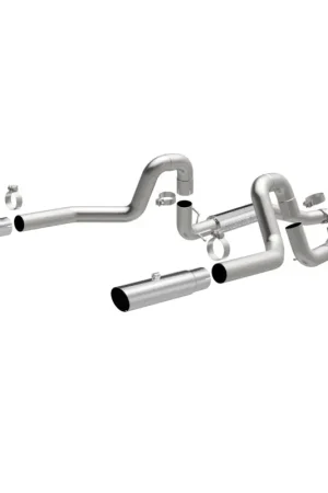 Editor’s Pick MagnaFlow 99-04 Mustang Mach 1 V8 4.6L Dual Split Rear Exit Stainless Cat-Back Performance Exhaust