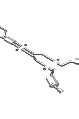 Best Price MagnaFlow 10-11 Camaro 6.2L V8 2.5 inch Street Series Stainless Cat Back Performance Exhaust