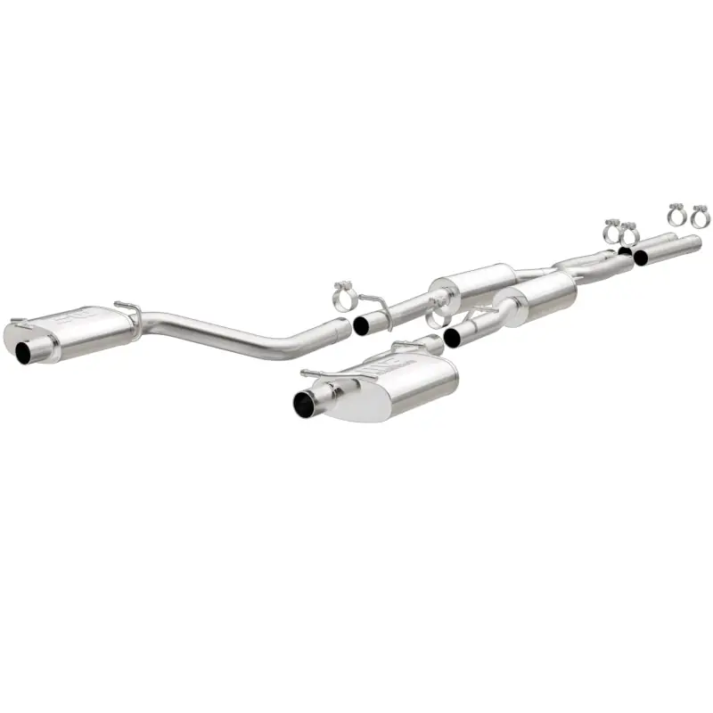 MagnaFlow Cat-Back SS 2.5in Dual Split Rear Exit (OEM Tips) 15-16 Dodge/Chrysler Charger/300 5.7L V8 Price Drop