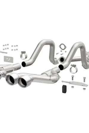 Affordable Magnaflow 00-04 Chev Corvette V8 5.7L Comp Series Quad Ctr Rr Exit SS Cat-Back Perf Exhaust