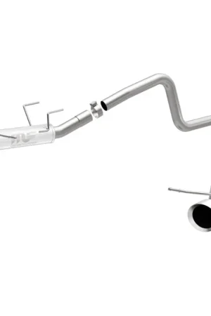 Magnaflow 2014 Ford Mustang V6 3.7L Comp Series Dual Split Rear Polished Stainless C/B Perf Exhaust Trusted Brand