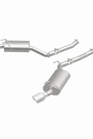 MagnaFlow Axle-Back Stainless Dual Split 4in Polished Tips 10-15 Chevrolet Camaro Convert. 3.6L V6 Certified