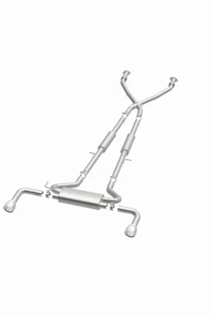 MagnaFlow 14 Infiniti Q50 V6 3.7L Cat-Back Polished Stainless Tips Dual Split Rear Exit Exhaust Trending