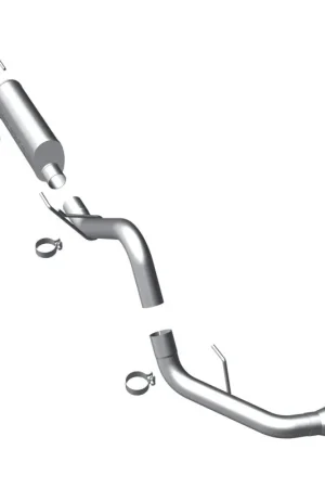 MagnaFlow 11 Ford F-150 3.7L/5.0L/6.2L SS Catback Exhaust Single Rear Side Exit w/ 4in SS Tips Price Cut
