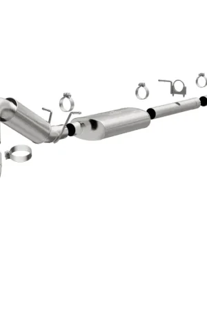 Direct From Manufacturer MagnaFlow 2022+ GM 2500/3500HD 6.6L Gas Single Passenger Side Rear Exit Cat-Back Exhaust