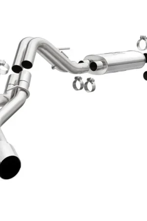 Magnaflow 15-21 Ford F-150 Street Series Cat-Back Performance Exhaust System- SS Polished Rear Exit Viral