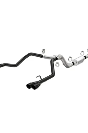 Best Choice MagnaFlow 2019 Chevy Silverado 1500 V8 5.3L Street Series Quad Split Rear Exhaust w/ Black Tips