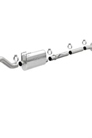Place Order MagnaFlow 2020 Ford F250/F350 3.5in Street Series Cat-Back Exhaust Rear Passenger Exit-Polished Tip