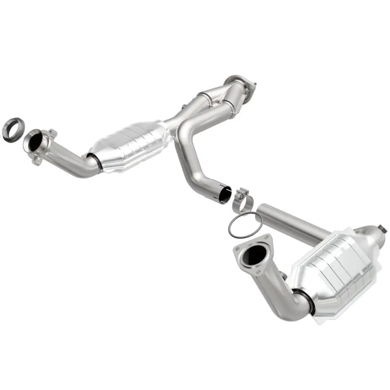 MagnaFlow Conv DF 02-06 Cadillac Truck. 8 5.3L Dual Conv. Y-Pipe Assy 2wd/Chevy Truck 99-07 Best Choice