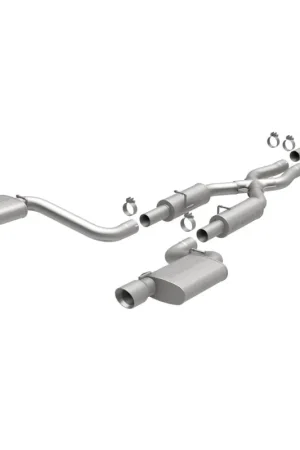 MagnaFlow 11-12 Dodge Charger SRT-8 Hemi Dual Split Rear Exit Stainless Cat-Back Performance Exhaust Limited Edition