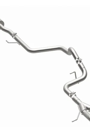 Discount MagnaFlow 13 Hyundai Veloster 1.6L Turbo Dual Center Rear Exit Stainless Cat Back Perf Exhaust