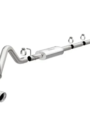 MagnaFlow 2019 Chevy Silverado 1500 V8 5.3L / V6 4.3L Street Series Cat-Back Exhaust w/ Polished Tip Luxury