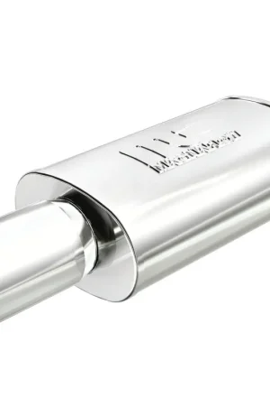 MagnaFlow Muffler W/Tip Mag SS 14X5X8 2.25/4. Premium