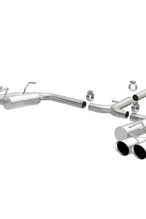 Worldwide Shipping MagnaFlow 18-19 Toyota Camry XSE 2.5L (FWD) Street Series Cat-Back Exhaust w/4in Polished Quad Tips