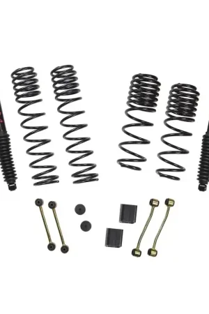 Skyjacker 2020 Jeep JL 4WD Rubicon Diesel 2.5in Dual Rate Long Trvl Sus Lift Kit w/Blk Max Shocks Premium