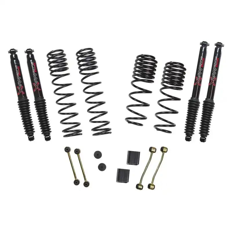 Skyjacker 2020 Jeep JL 4WD Rubicon Diesel 2.5in Dual Rate Long Trvl Sus Lift Kit w/Blk Max Shocks Premium