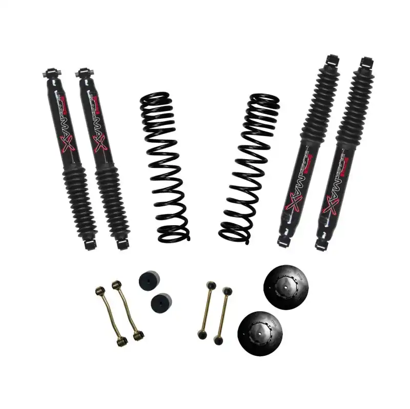 Direct From Manufacturer Skyjacker 2020 Jeep Gladiator (JT) - Rubicon Suspension Lift Kit w/ Black Max Shocks