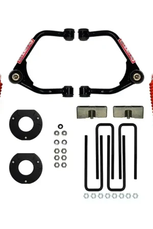 Modern Skyjacker Suspension 3.5in Lift Kit Rear Nitro 8000 Shocks 19-21 GMC Sierra 1500(Crew Cab Short Bed)