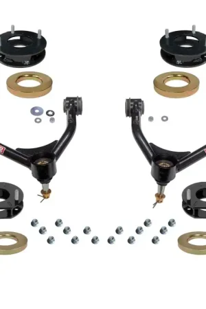 Grab Now Skyjacker 21-23 Chevy GMC 3in Susp Lift Kit W/Front Upper Control Arms Metal Spacers+Preload Spacers