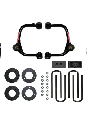 Direct From Manufacturer Skyjacker 2021 Ford F-150 4 Wheel Drive Crew Cab Suspension Lift Kit w/ Shock (Black Max)