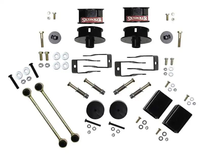 While Supplies Last Skyjacker 2018 Jeep Wrangler JL 2DR/4DR 2.5in Coil Spring Spacer w/Logo Kit