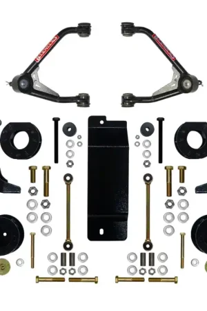 New Release Skyjacker 2007-2014 GM 1500 SUV 4WD 3.5-4in UCA Lift Kit w/Rear Shock Brackets