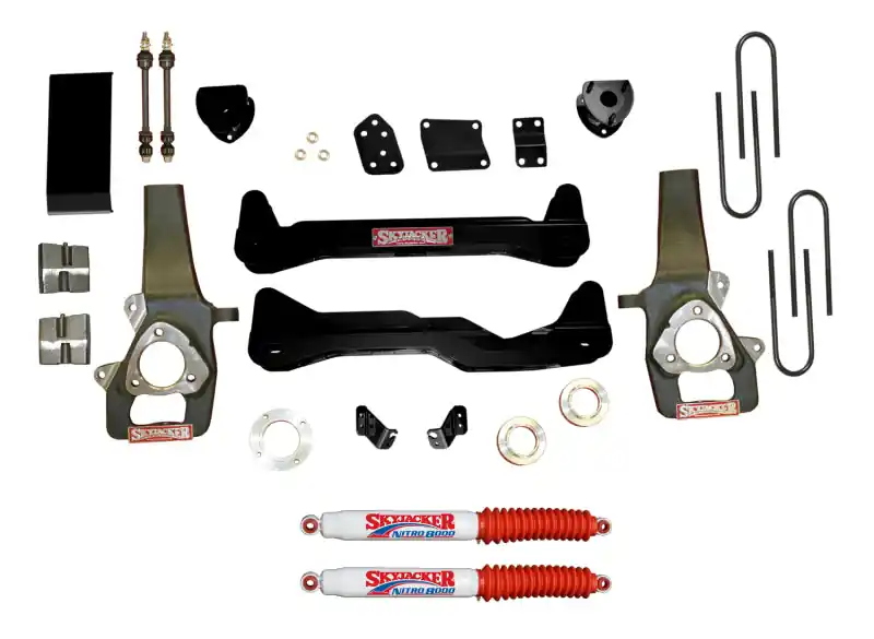 Skyjacker 6"KIT,06-08 DGE1500,4NITROS Warranty Included