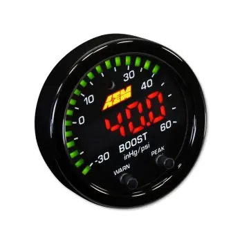 AEM X-Series Boost Pressure Gauge Price Cut