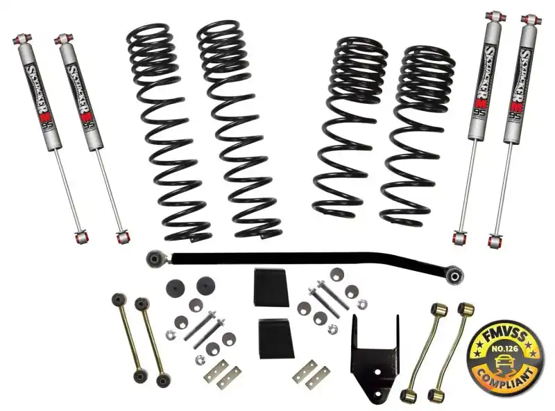 Skyjacker 2018 Jeep Wrangler (JL) 2DR 3.5in Suspension Lift Kit w/M95 Shocks Editor’s Pick