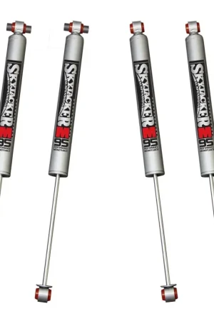 Viral Skyjacker 20-21 Jeep Gladiator JT Non-Rubicon 6-6.5in Front & Rear M95 Monotube Shocks Component Box