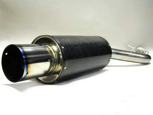 Professional Grade Eagle Talon HKS Carbon-Ti Exhaust System - 3112-EX002