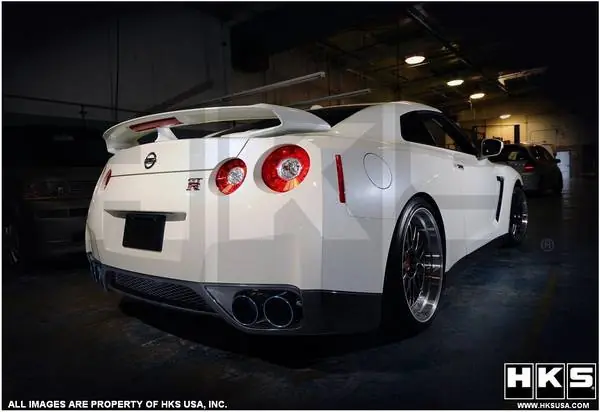 Crafted Nissan GT-R HKS Legamax Premium Exhaust System - 33004-KN001