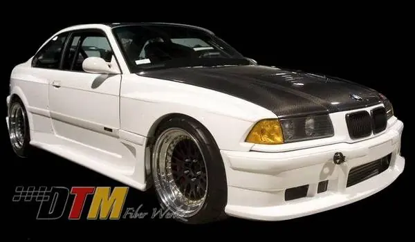 BMW 3 Series 2DR DTM Fiberwerkz DRIFTZ Style Wide Body Kit - E36-DTM-DRIF Genuine