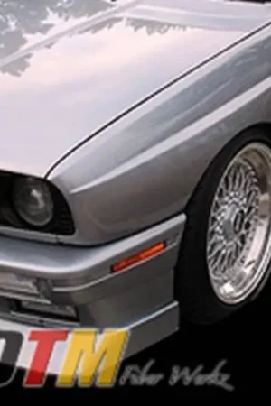 BMW 3 Series DTM Fiberwerkz OEM Style Wide Body Front Fenders - E30OEMM3FRT Same Day Shipping