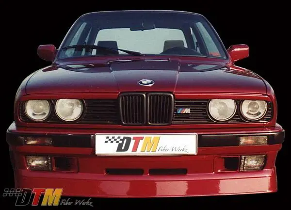 BMW 3 Series DTM Fiberwerkz Alpina Style Front Apron - E30-US-ALPIN Top Rated
