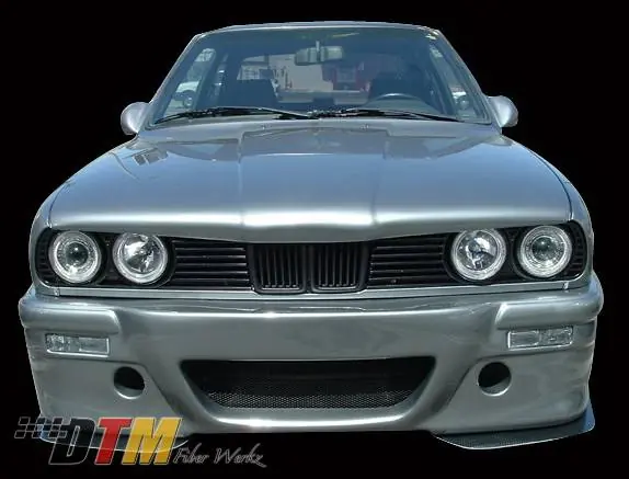 BMW 3 Series DTM Fiberwerkz E46 Style Front Bumper - E30-CSL-E46 Money Back Guarantee
