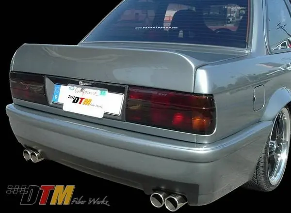 BMW 3 Series DTM Fiberwerkz E46 Style Rear Bumper - E30-CSL-E46 Crafted