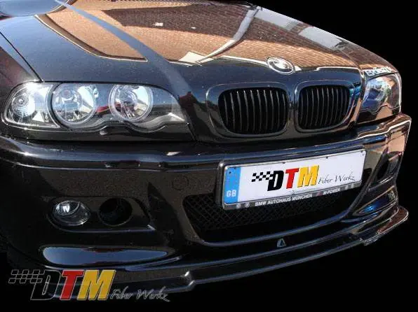 BMW 3 Series DTM Fiberwerkz RG Style Front Lip - E46-M3-RG-ST Fan Favorite