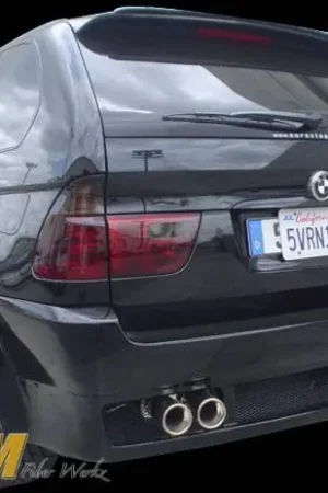 Express Delivery BMW X5 DTM Fiberwerkz M5 Style Rear Bumper - X5-E53-M5-ST