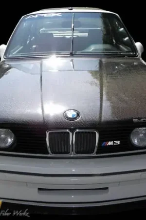 BMW 3 Series DTM Fiberwerkz OEM Style Hood- CFRP - E30-OEM-STYL Wholesale