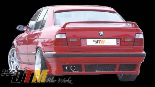 Top Rated BMW 5 Series DTM Fiberwerkz RG Style Rear Apron - E34RGREAR