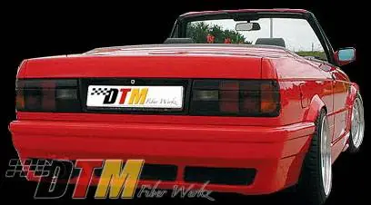 BMW 3 Series DTM Fiberwerkz RG E46 Style Rear Bumper - E30-RG-E46-S Mega Sale