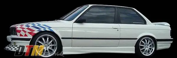 Shop Now BMW 3 Series DTM Fiberwerkz E36 Style Side Skirts - E30-M3-E36-S