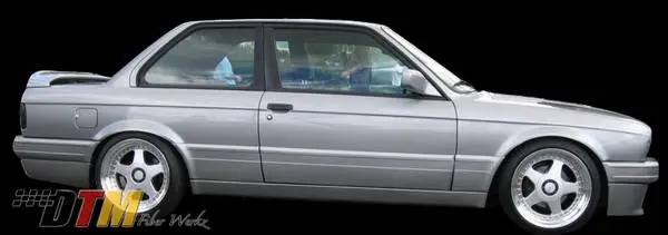 BMW 3 Series DTM Fiberwerkz Mtech II Style Side Skirts - E30-MTECH-II Time-Limited