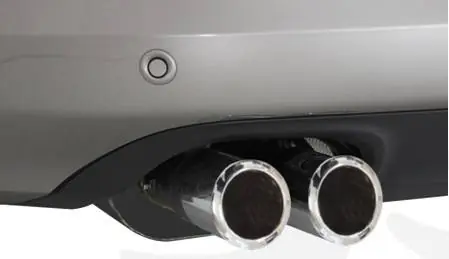 Handmade Volkswagen Passat Remus Sports Label Rear Muffler Tips - 84mm - Stamped - 0003-78