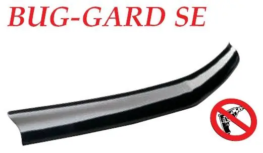 Ford E-Series GT Styling Bug-Gard SE Hood Deflector - Smoke - 78148S Best Choice