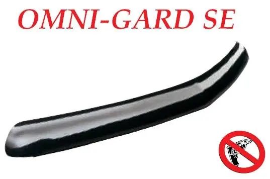 In Demand Ford E-Series GT Styling Omni-Gard SE Hood Deflector - Smoke - 79148S