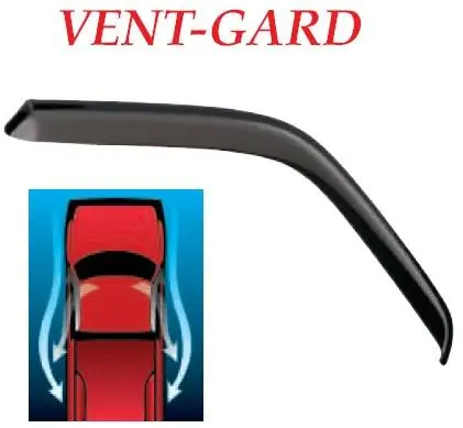 Saturn SL GT Styling Vent-Gard Side Window Deflectors - Smoke - 4PC - 88949 Buy Online